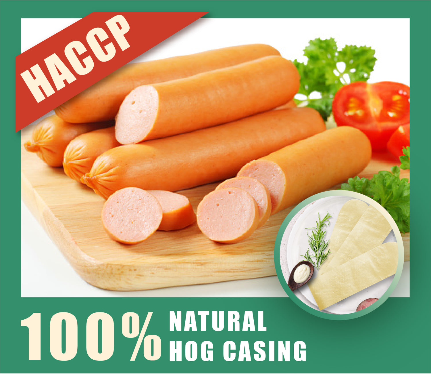 HACCP Natural Sausage Casings